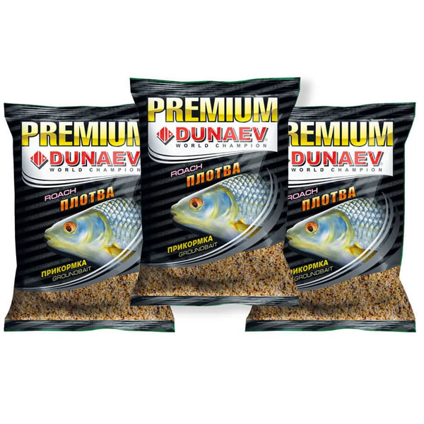 Прикормка DUNAEV - Premium 1 кг Плотва